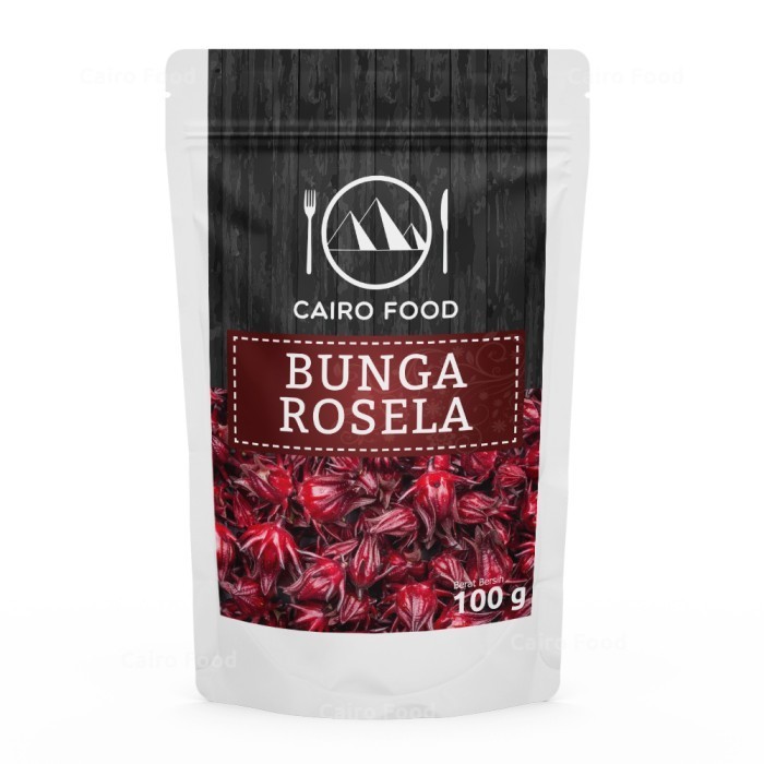 

NEW Bunga Rosela Ungu Bubuk Cairo Food - 100 gram