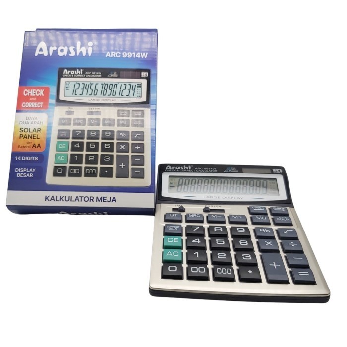 

KALKULATOR / CALCULATOR ARASHI ARC 9914W Arashi