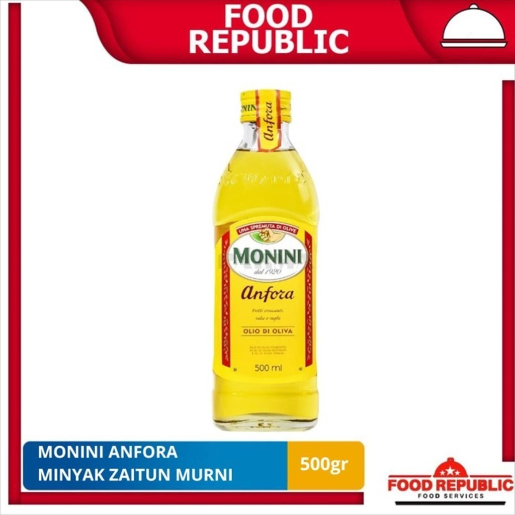 

Minyak zaitun Monini Anfora minyak zaitun olahan Olive Oil 500ml Halal