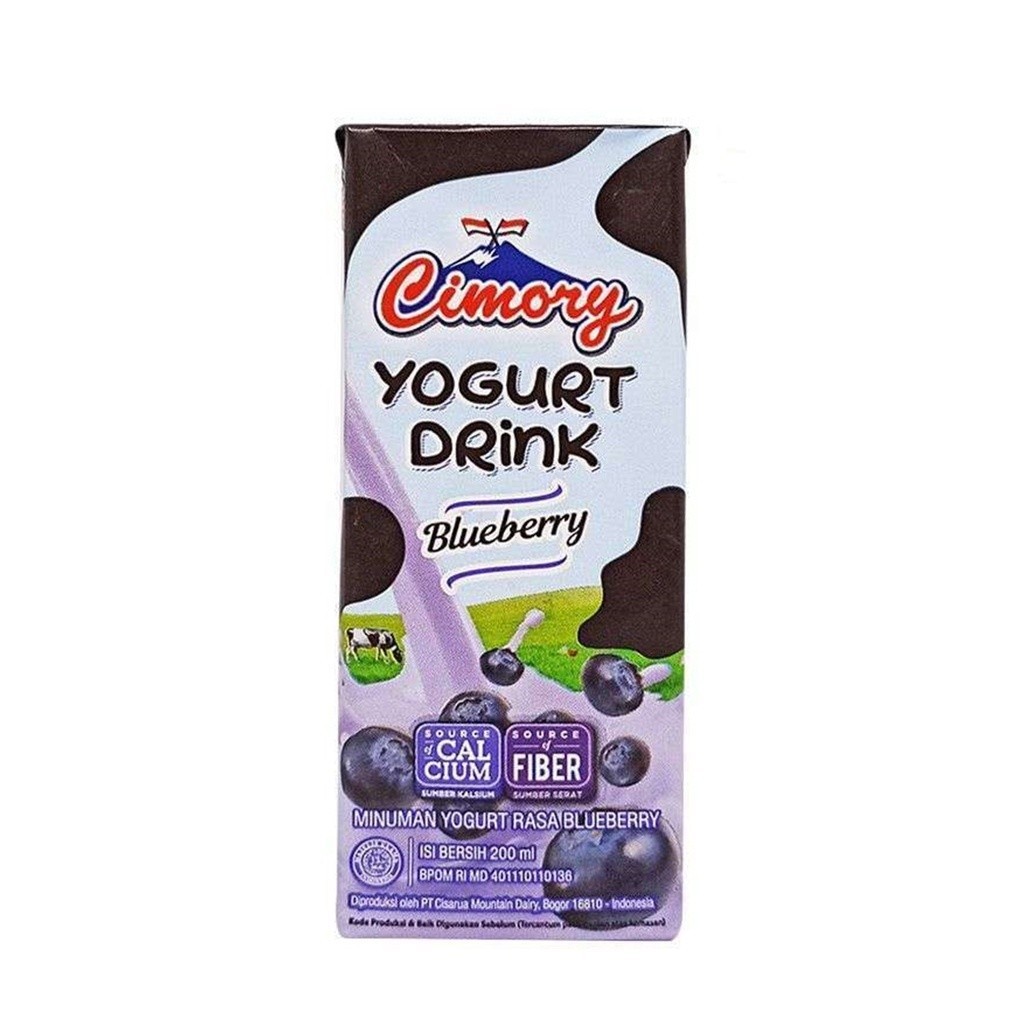 

Cimory Yougurt Drink Blueberry Tetrapack 200 ML