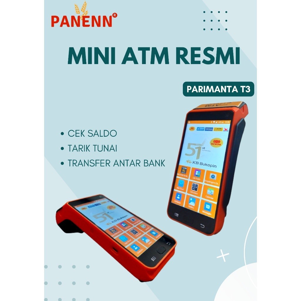 promo spesial MINI ATM PARIMANTA ANDROID K9