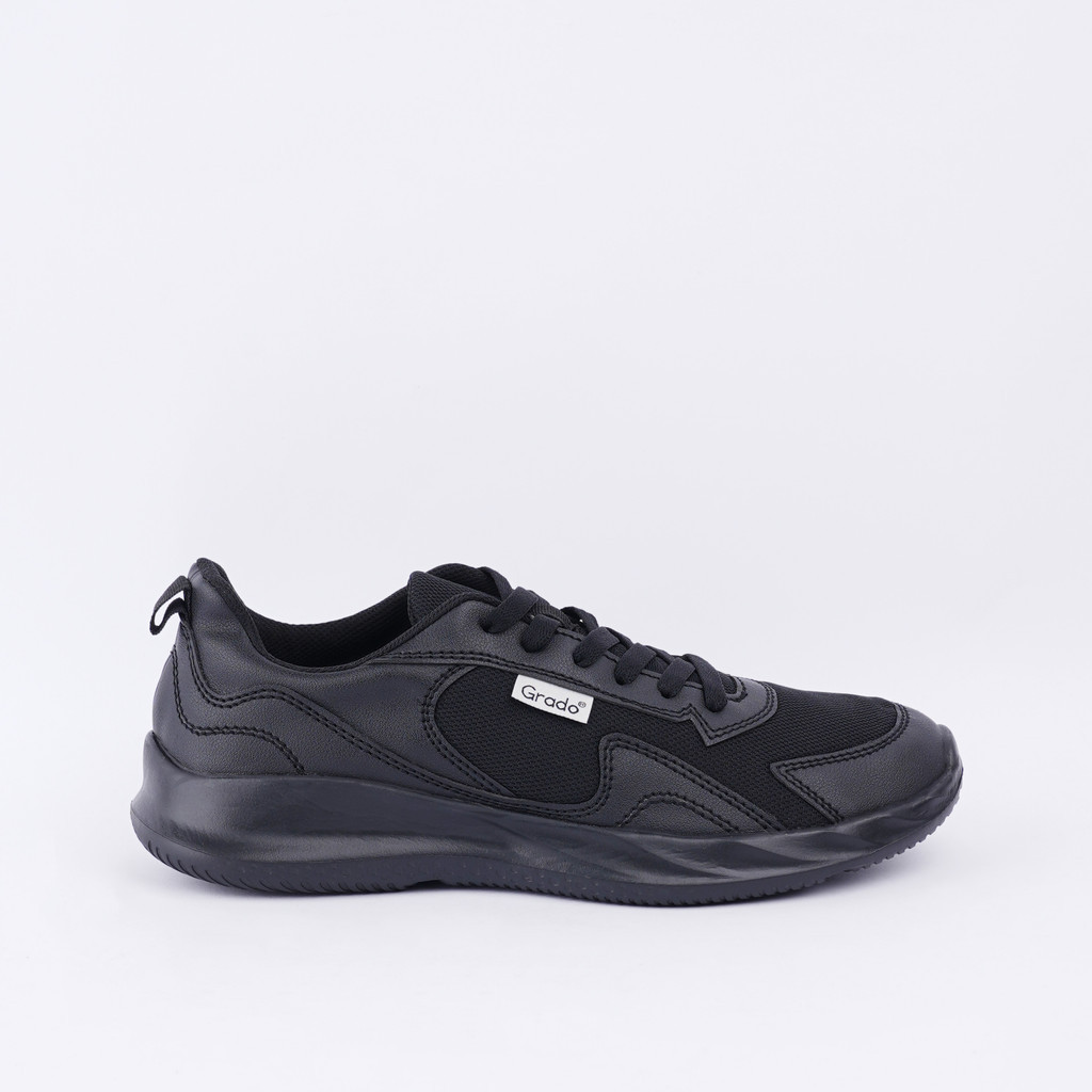 GRADO Sepatu Sneakers VELOX 01 Black