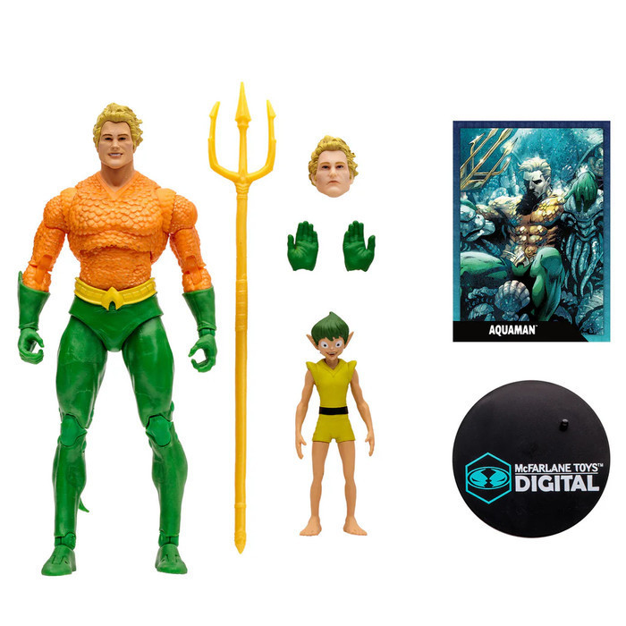 Mcfarlane Toys Digital Aquaman (DC Classic) Action Figure