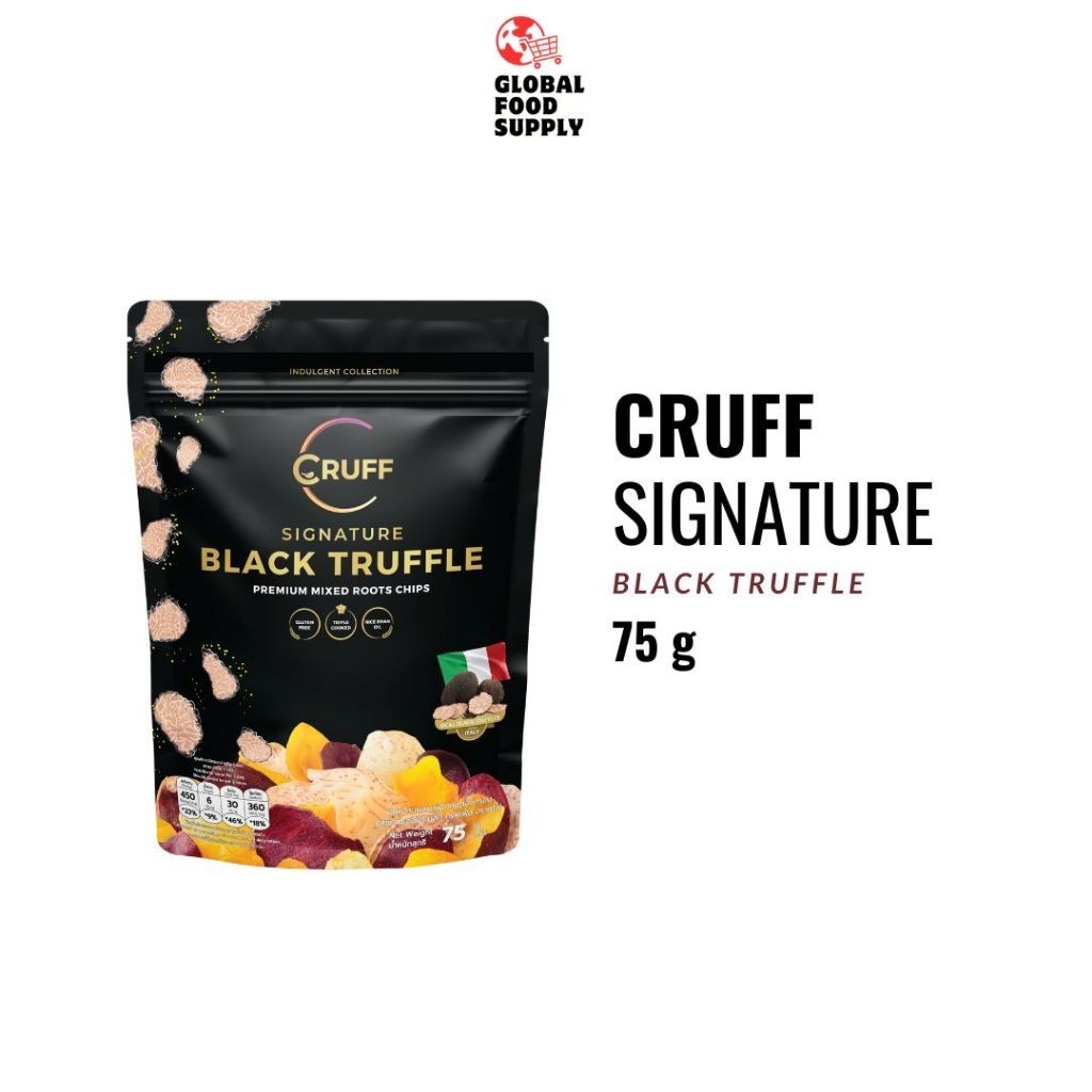 

Cruff Signature Black Truffle Mixed Roots Chips 75 gr