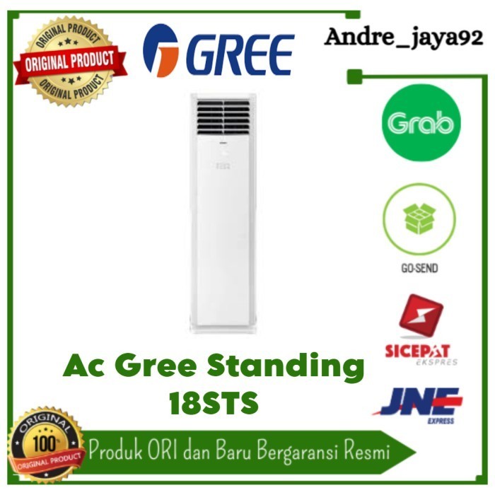 Ac berdiri Floor Standing Gree 2 pk Gvc-18 Sts