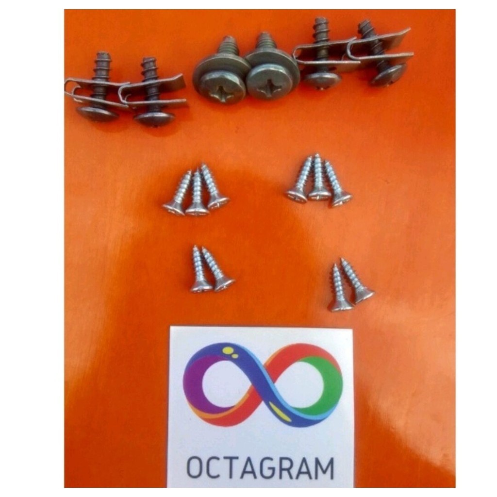 Baut cover body depan belakang yamaha mio sporty/mio smile/Baut body depan