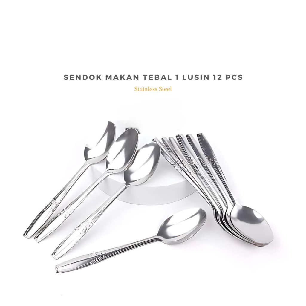 Sendok Teh Stainless Steel ( 1lusin )