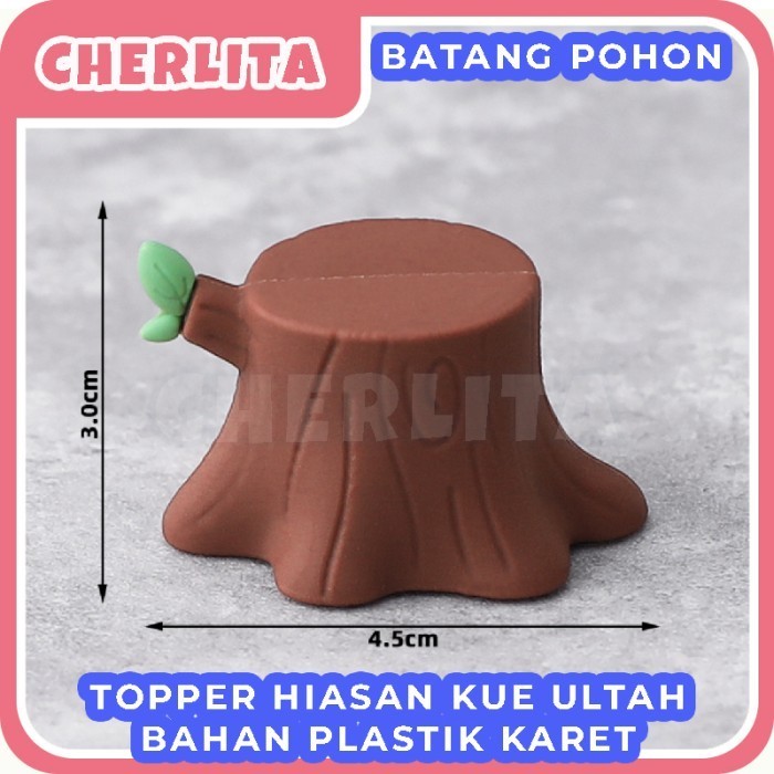

Topper Hiasan Kue Ulang Tahun Batang Pohon Tree Hutan Kayu Lucu Anak
