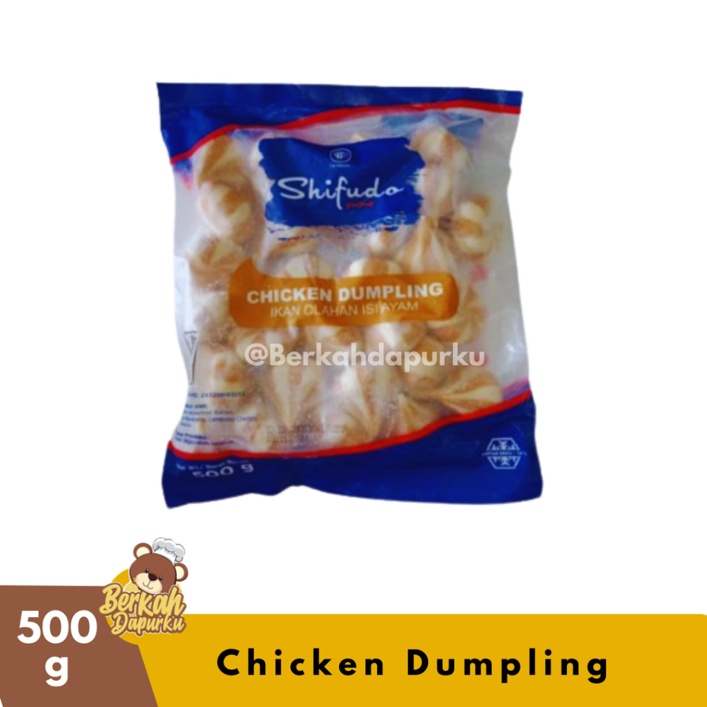 

Shifudo Chicken Dumpling 500g Olahan Ikan