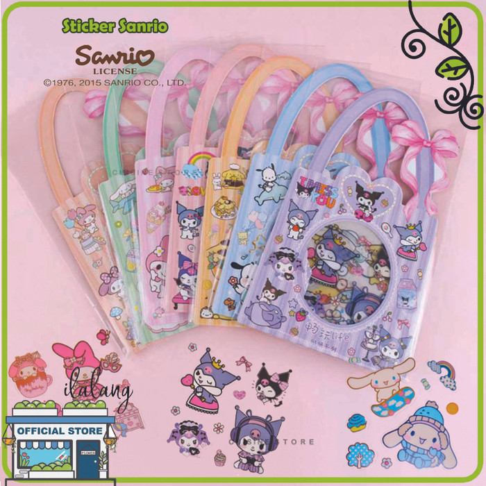 

[[ L8ID - BEST SELLER ]] Sticker anak perempuan lucu stiker SANRIO cinamoroll anti air label