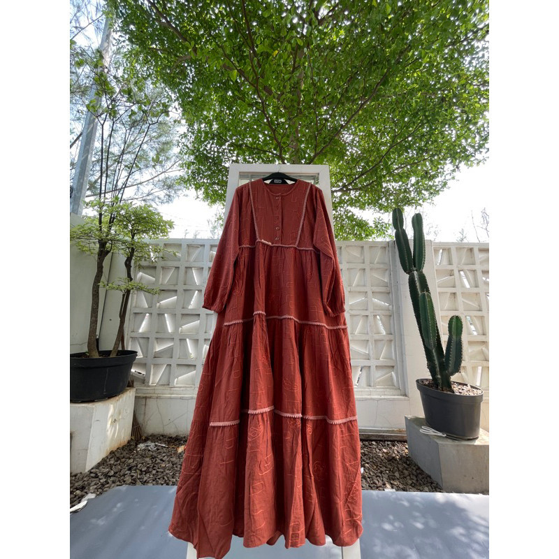 MIDI SALVINA YS Crespo bella renda ZAHRA/ GAMIS MODEL BARU MURAH