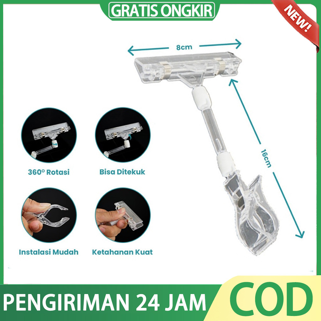 

5PCS TAG PRICE HOLDER BENING JEPIT HARGA CLEAR JEMPOL HARGA BENING JEPITAN KERTAS PROMO TRANSPARAN
