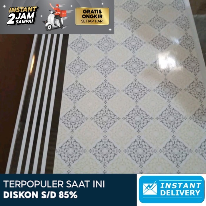 plavon pvc murah Pvc plafon 4 meter motif  Pvc plafon harga