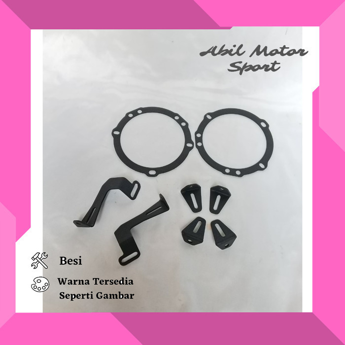 BRACKETLAMPU FOGLAMP TOYOTA AVANZA CALYA AGYA ALL NEW RUSH BRAKET FOGLAMP MOBIL LAMPU BILED PROJIE