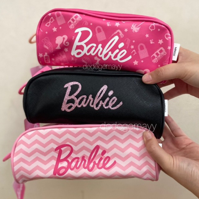 

Miniso x Barbie - Pencil Case Barbie Makeup Pouch Kotak Pensil Barbie