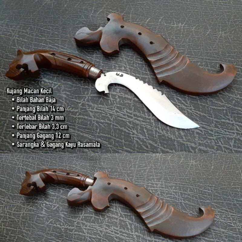 Kujang Baja Kecil / Kujang Macan