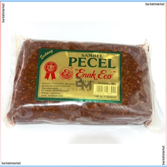 

Enak Eco Sambal Bumbu Pecel 90gr PedasSedang