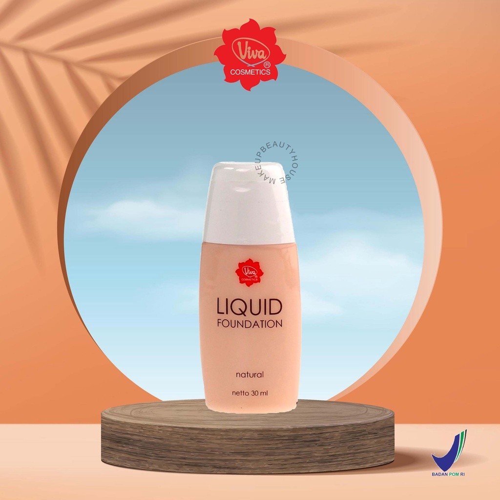 Viva Liquid Foundation 30mL | Viva Liquid Foundation With Bengkuang Ekstrak