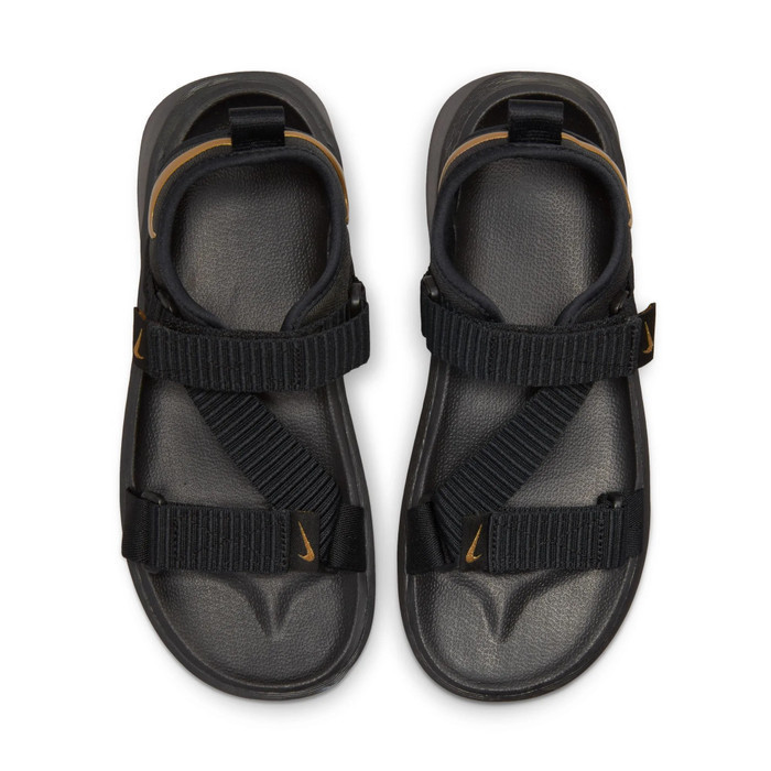 Terlaris ✨ -Sepatu Sandal Nike Women's Vista Black Metallic Gold - DJ6607-002 - 38