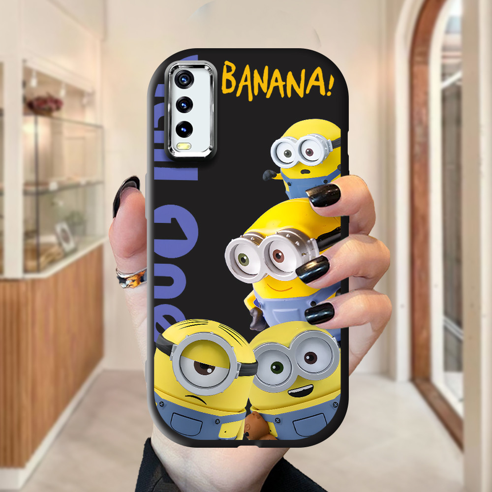 Vivo Y20i Y20S Y12S Y20 2021 Y20SG Y12A Phone Case Softcase Casing Hp Kesing Soft Cassing Minions 40