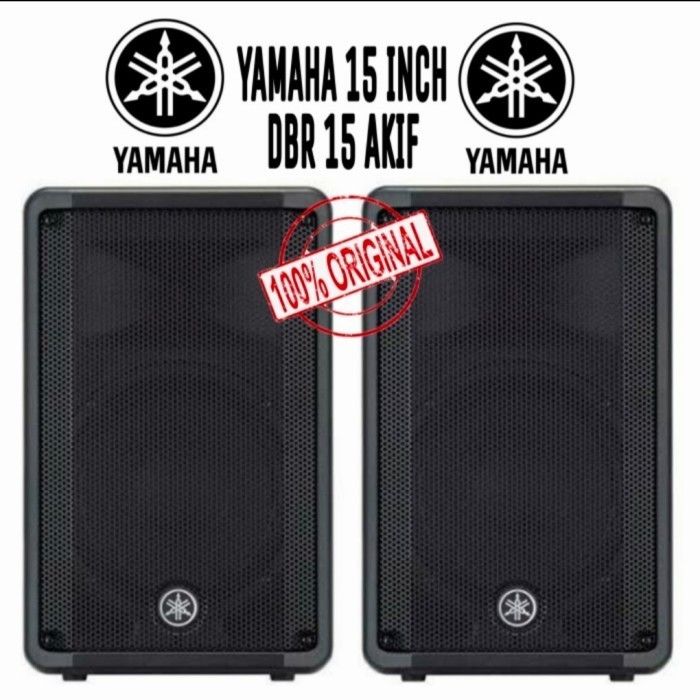 Speaker Aktif YAMAHA 15 inch DBR-15 Speaker Profesional Original.