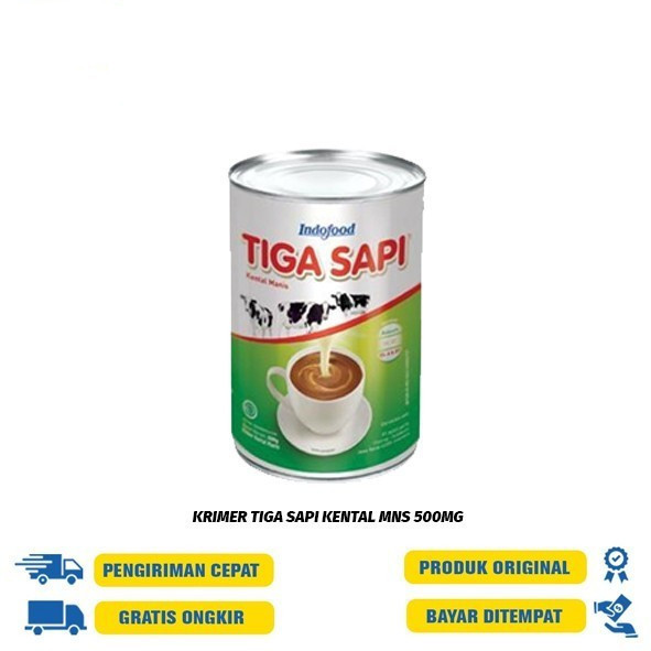 

KRIMER TIGA SAPI KENTAL MANIS 500MG