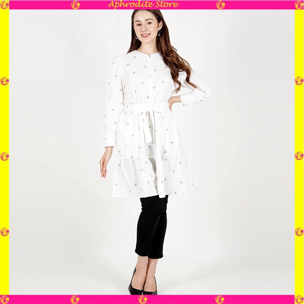 DISKON PRODUK TERMURAH & TERBARU // Novel Mice - Dress Tunik Angelina Flowy