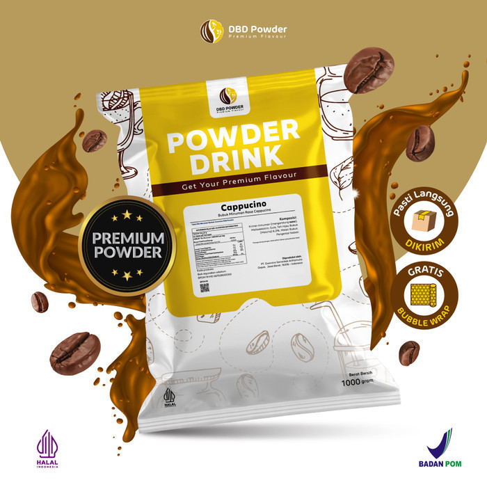 

[Ready] Bubuk Minuman Cappucino 1kg - Powder Cappucino 1kg