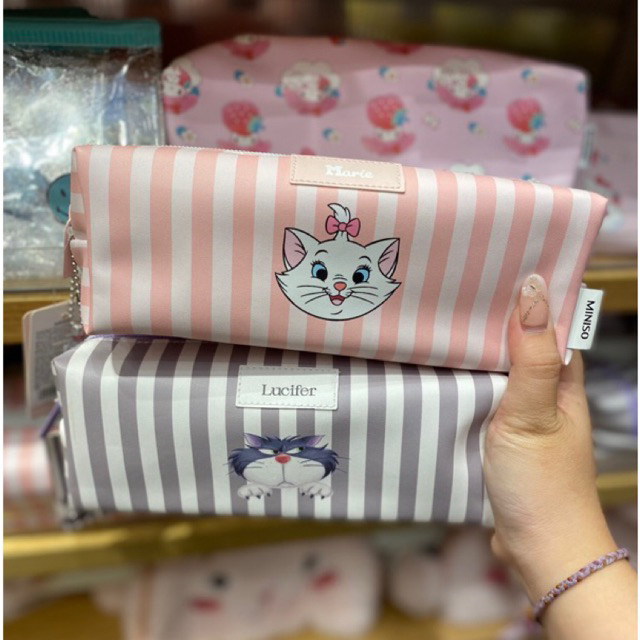 

Miniso x Marie - Kotak Pensil / Pencil Case Marie Cat & Lucifer