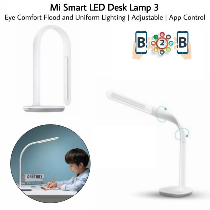 MI MIJIA PHILIPS SMART LED DESK LAMP 3 - Lampu Meja Pintar Philips