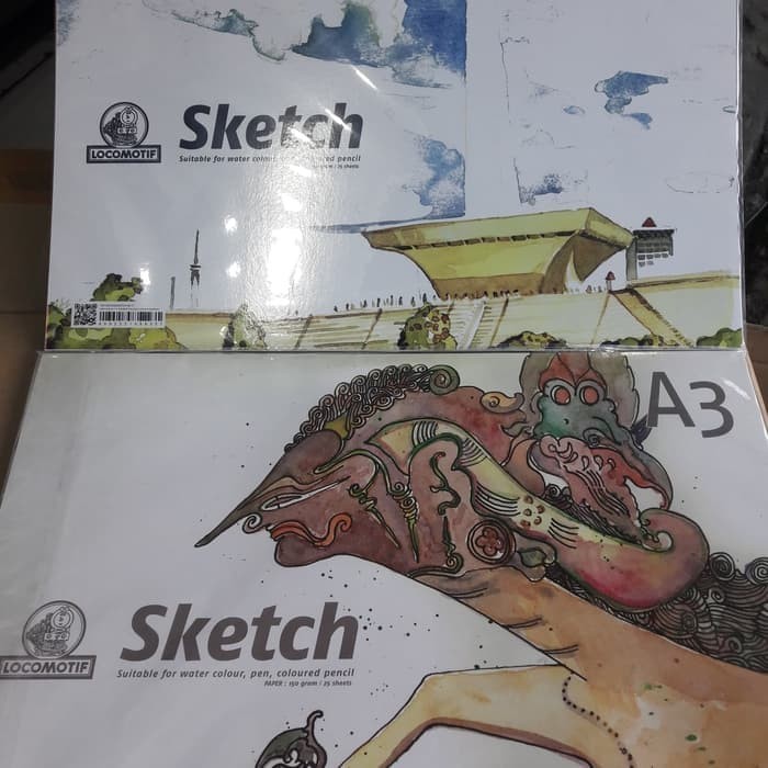 

✨LARIS✨ -Buku Gambar A3 Sketchbook 150gsm 25 Lembar⠀