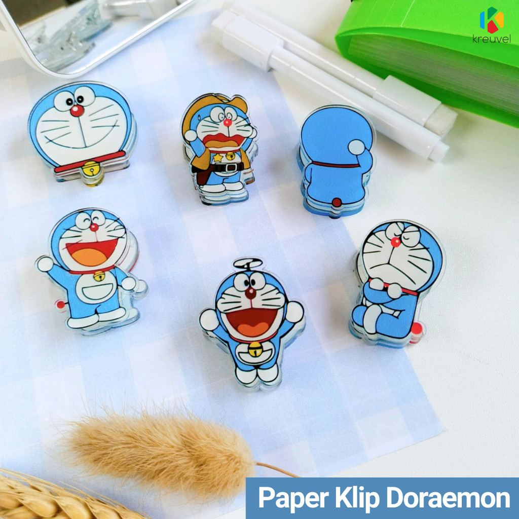 

Doraemon Paper Clip / Penjepit kertas Doraemon Lucu Akrilik