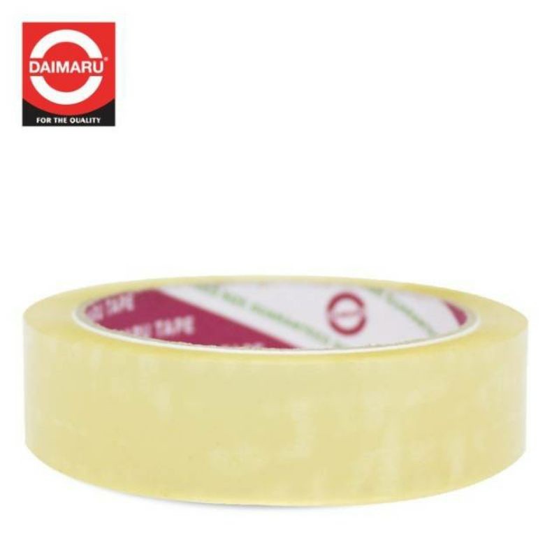 

SELOTIP MURAH/Selotip Daimaru 1 inch x 72 yard, Lakban Daimaru 24 mm x 72 yard