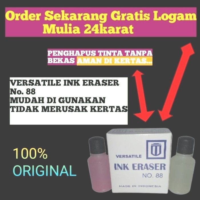 

VERSATILE INK ERASER Penghapus Tinta Pilot Ball Liner
