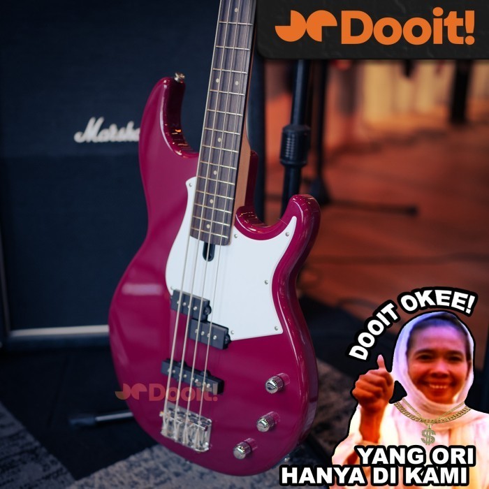 YAMAHA BB234 BB 234 Electric Elektrik Bass 4 Senar String - Raspberry Red