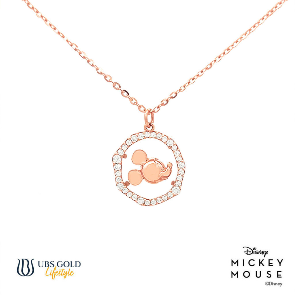 UBS Gold Kalung Emas Disney Mickey Mouse - Kky0441 - 17K
