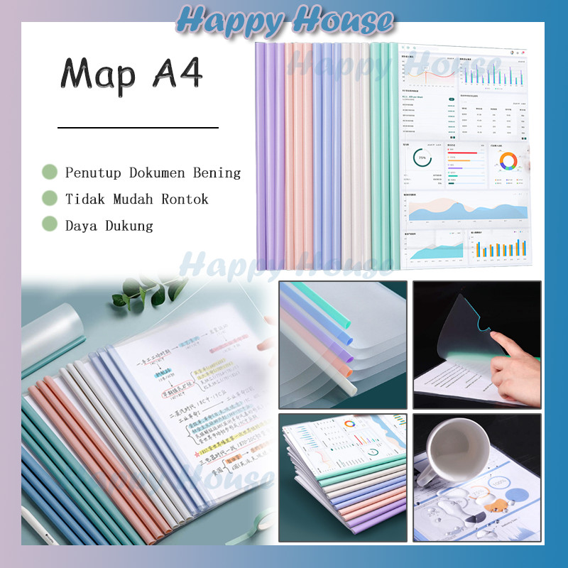 

Map Bening / Map Plastik Bening / Sheet Protector A4