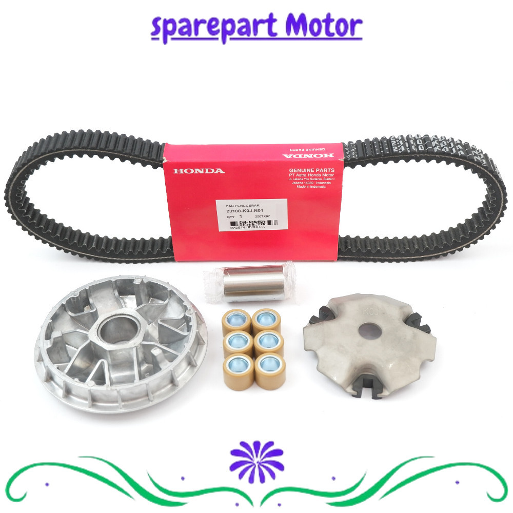 sparepart motor vanbelt beat deluxe 2020 - vanbelt genio KOJ