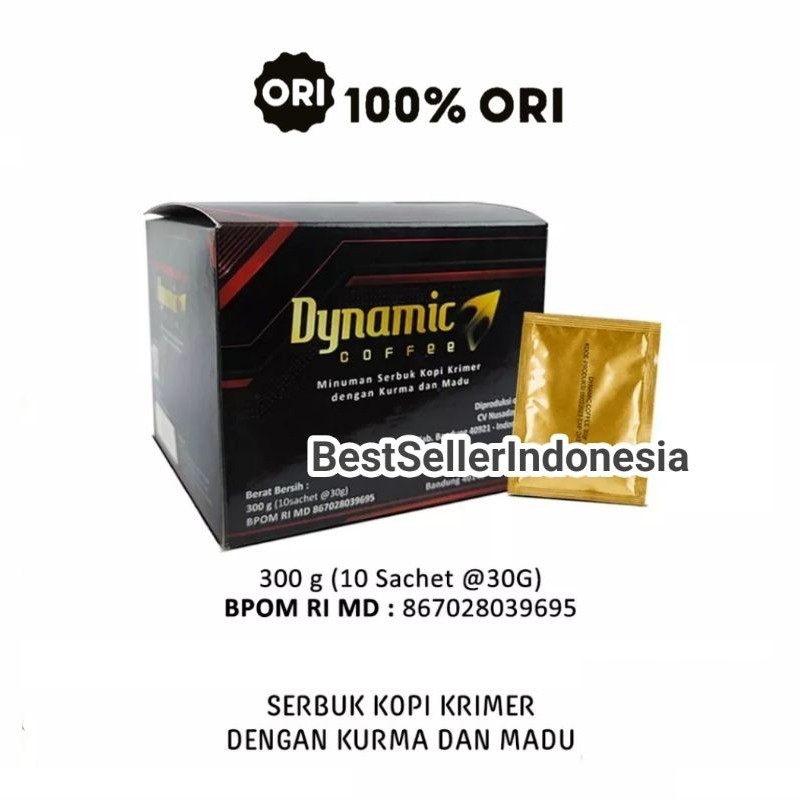 

New Kopi Dynamic 10 sachet Original Dynamic Coffee Dynamik Kopi Dinamik