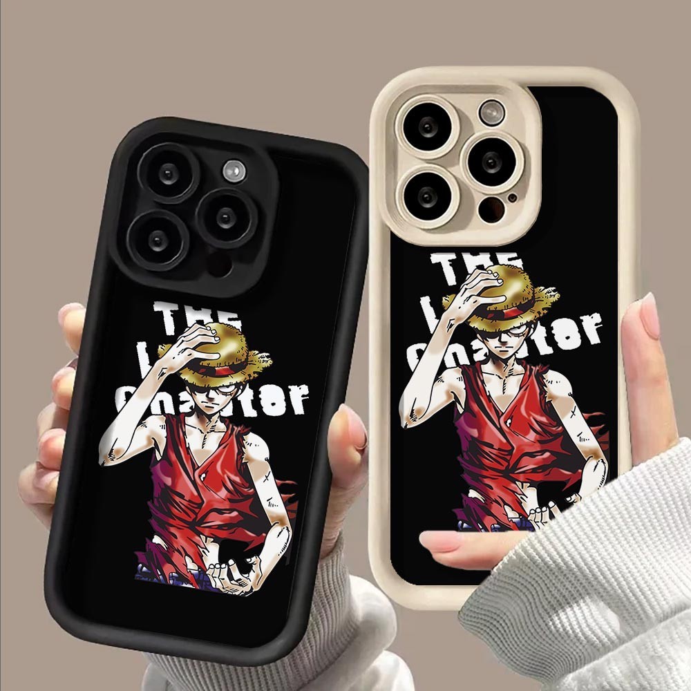 Softcase Realme C35 C33 C31 C30 C21 C21Y C25Y Anime One-Piece Luffy Phone Casing Soft Silicone TPU F