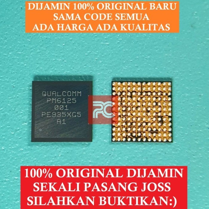 IC POWER PM6125-001 REDMI NOTE8 OPPO A5 PM 6125-001 ORIGINAL TESTED