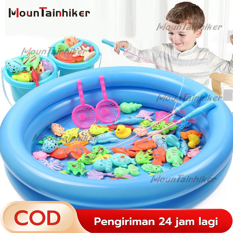 MAINAN PANCING IKAN MAGNET DAN KOLAM PANCINGAN MAGNET ANAK MAINAN PANCING IKAN MAGNET DAN KOLAM PANC