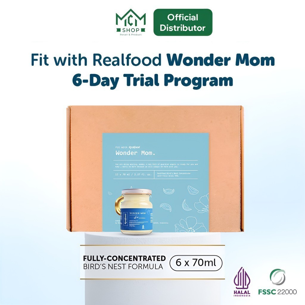 

Mcmshop Bojonegoro - Realfood Wonder Mom Bird's Nest, Program