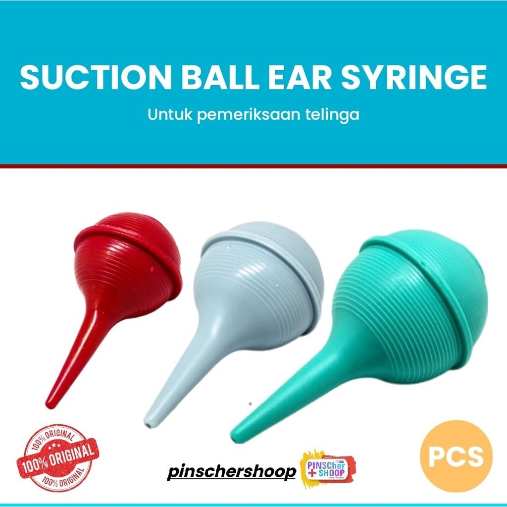 Suction Ball Alat Pemeriksaan Telinga Ear Syringe