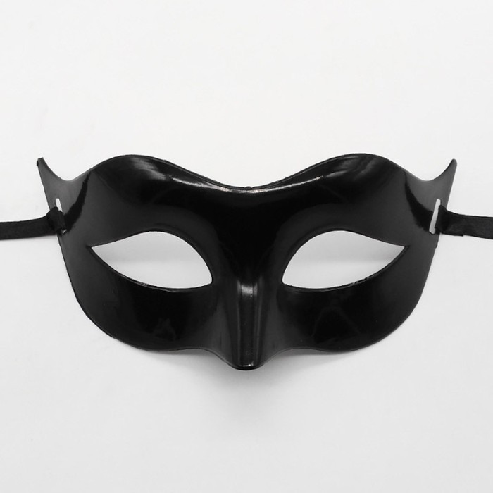 

[[ K23 - BEST SELLER ]] Topeng Pesta Party Mask Topeng Pria topeng halloween topeng unik - Hitam