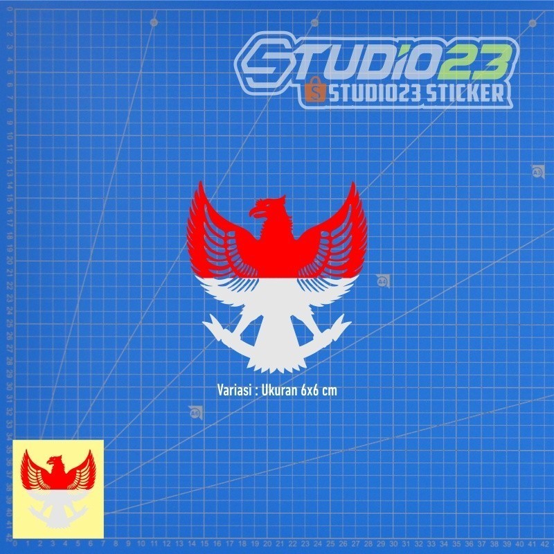 

Stiker Garuda Merah putih Cutting Sticker