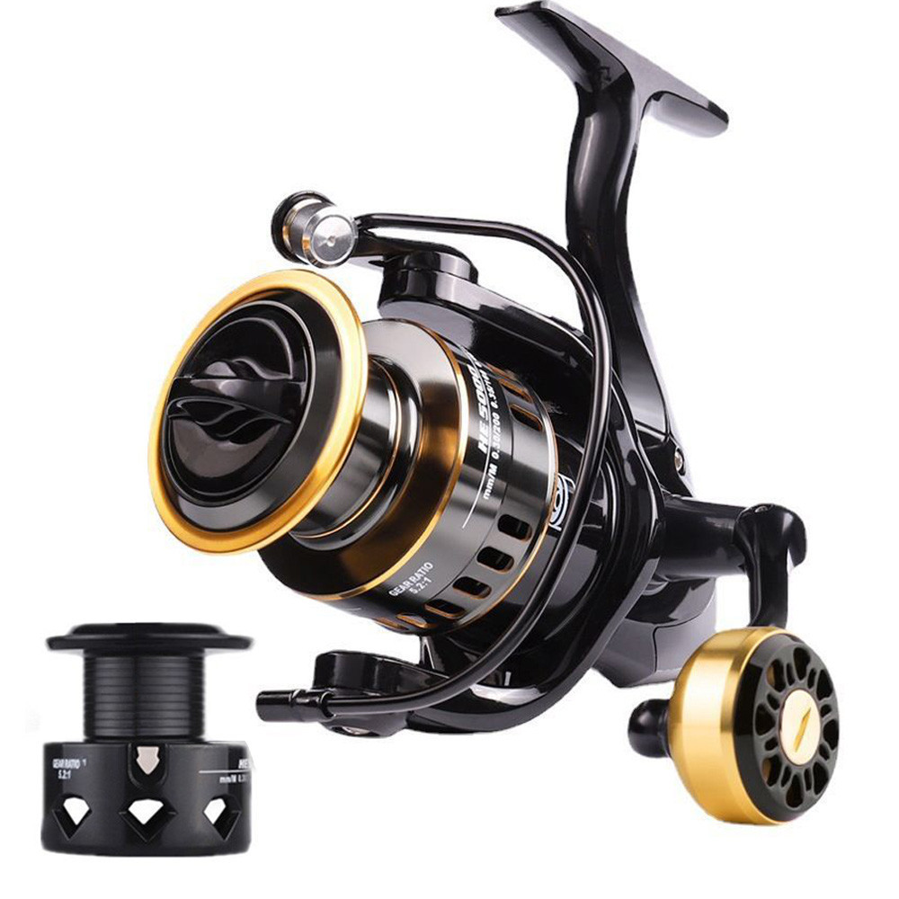 New Reel Pancing Asli Besi Fishing Reel 30Kg Shimano He500 - 7000 / Reel Pancing Murah Kuat Power