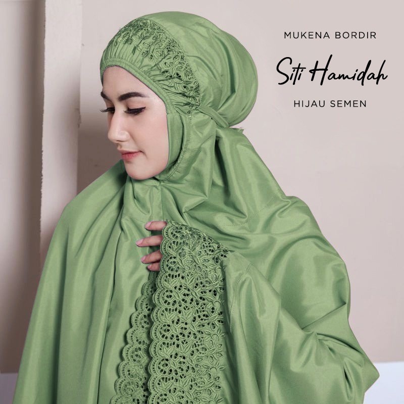 PROMO - Mukena Siti Khadijah Dewasa Polos ORIGINAL