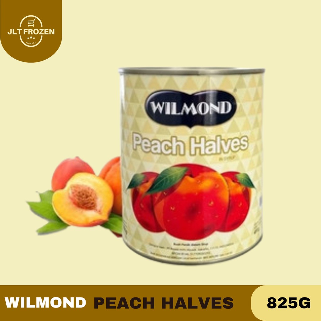 

Wilmond Peach Halves In Syrup / Buah Peach Dalam Sirup / Buah Persik Kaleng Kemasan 825g