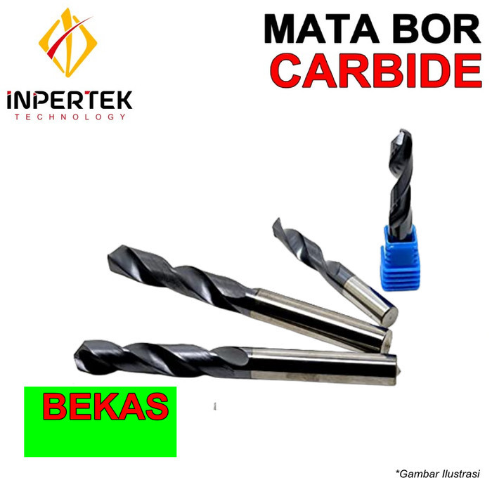 YM99 B3-604 Bor Carbide 6.4 Mata Bor 6.4 Drill carbide 6.4 Bekas
